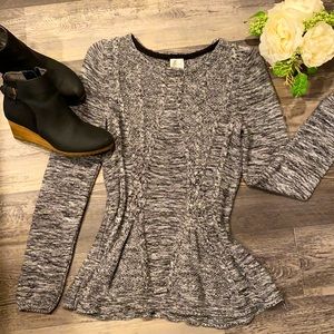 Comfy Cotton Knit Sweater